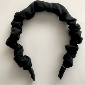 Anthropologie faux suede headband